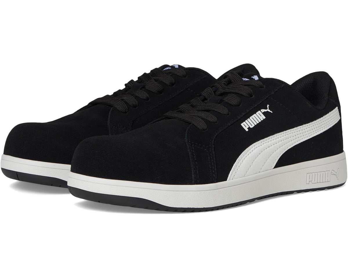Men's PUMA Safety Iconic Suede Low ASTM EH Black/White