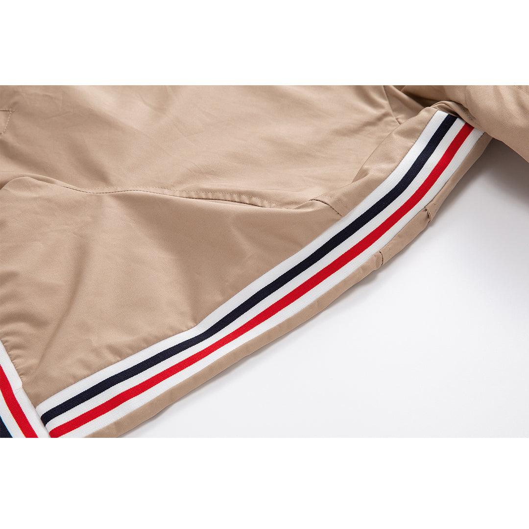 Thom Browne Khaki Hooded Jacket