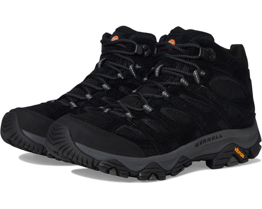 Men's Merrell Moab 3 Mid Black Night