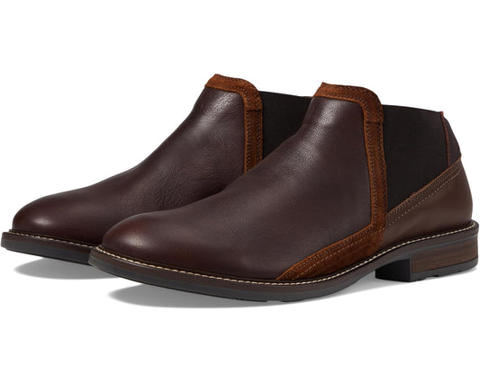 Men's Naot Business Soft Brown Leather/Toffee Brown Leather/Seal Brown Suede