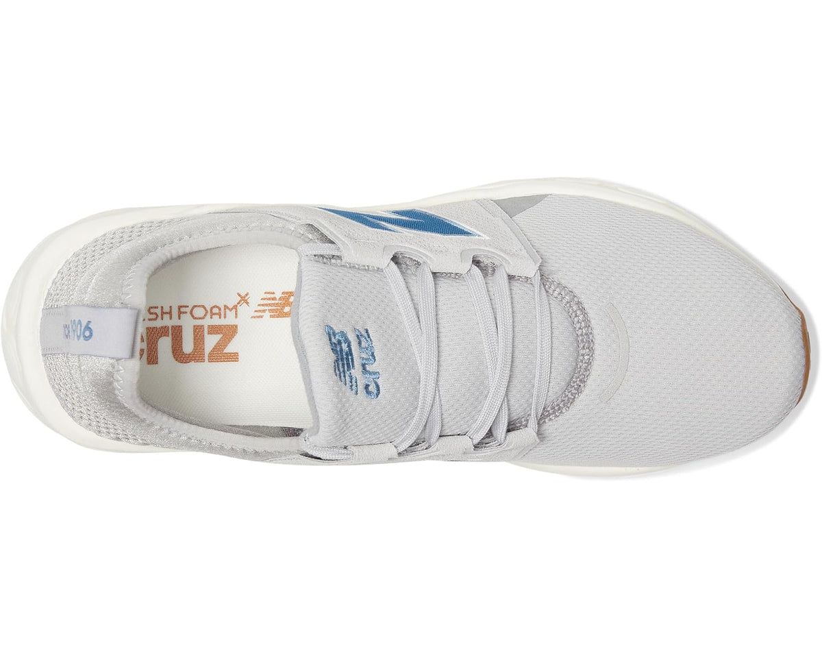 Men's New Balance Fresh Foam X Cruz v3 Raincloud/Shoreline Blue/Sea Salt