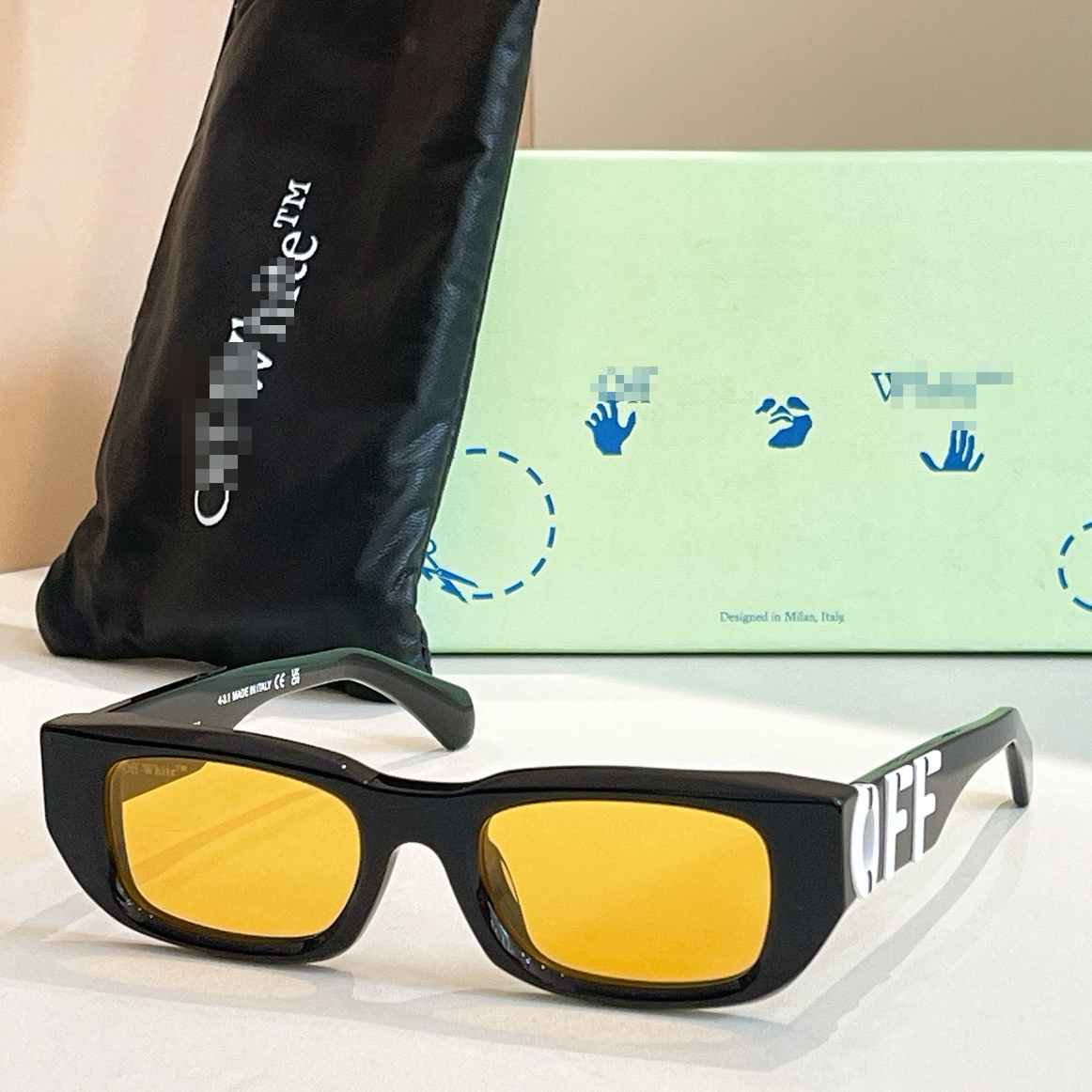 Off-White  Arrow logo sunglasses#124