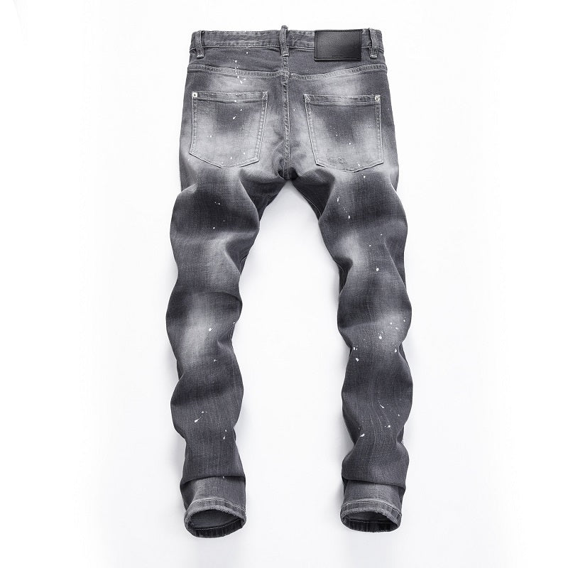 dsquared2  Distressed stretch fit Jeans