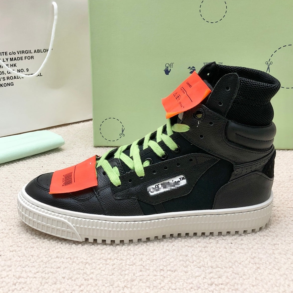 Off-White Arrow logo high-top sneakers#13
