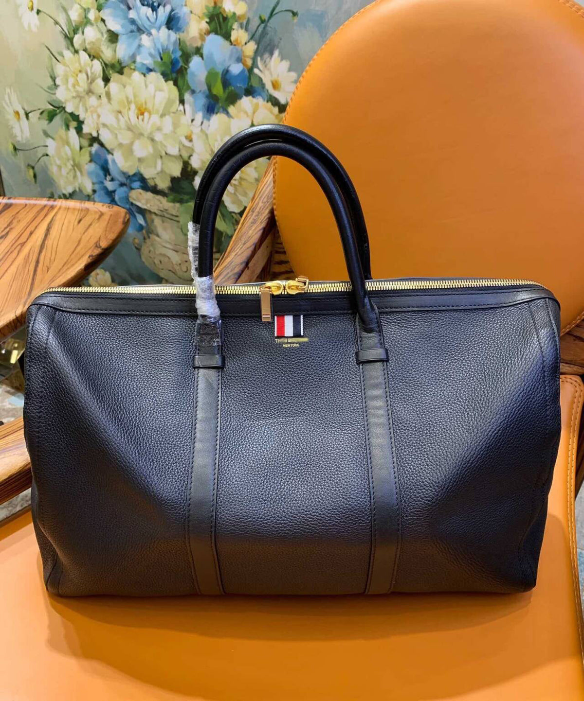 Thom Browne  Top-grade cowhide travel bag