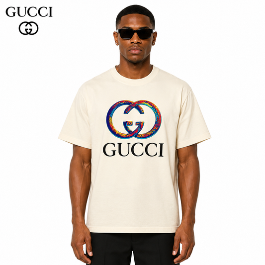 Gucci Double G Multicolor Logo T-Shirt