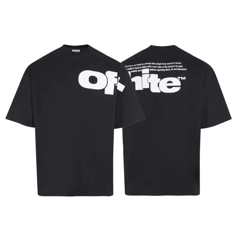 OFF-White Arrow Logo Cotton T-shirt-1022