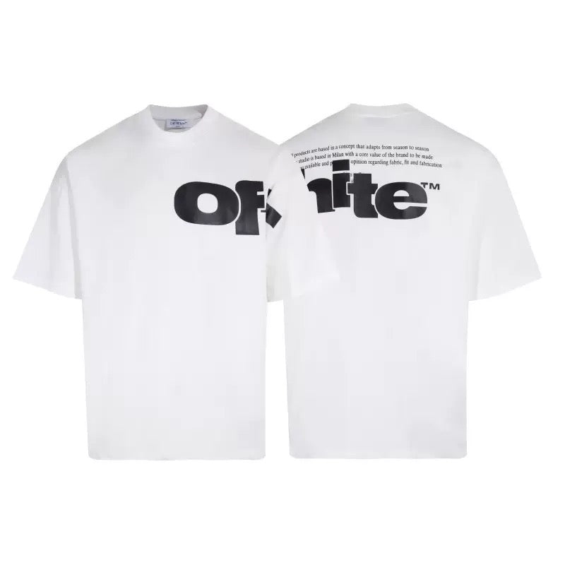 OFF-White Arrow Logo Cotton T-shirt-1022