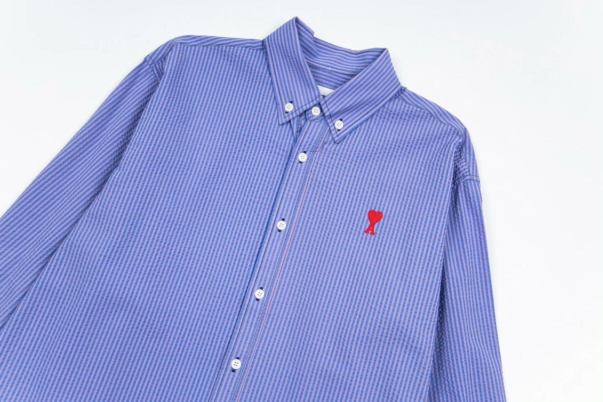 AMI PARIS  striped shirt