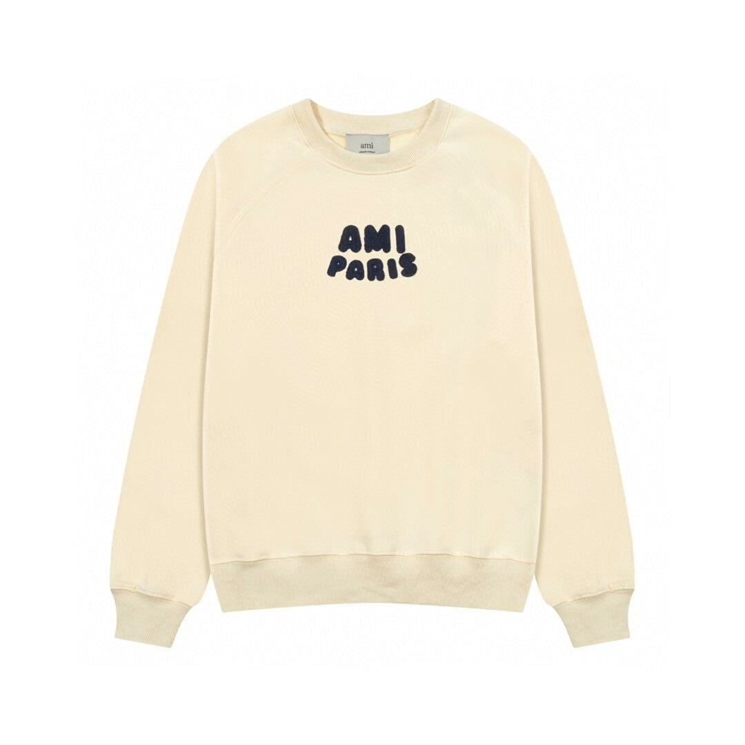 2026 AMI PARIS  Letter hoodie