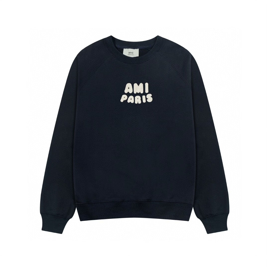 2026 AMI PARIS  Letter hoodie