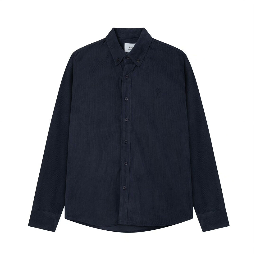 AMI PARIS  Corduroy shirt