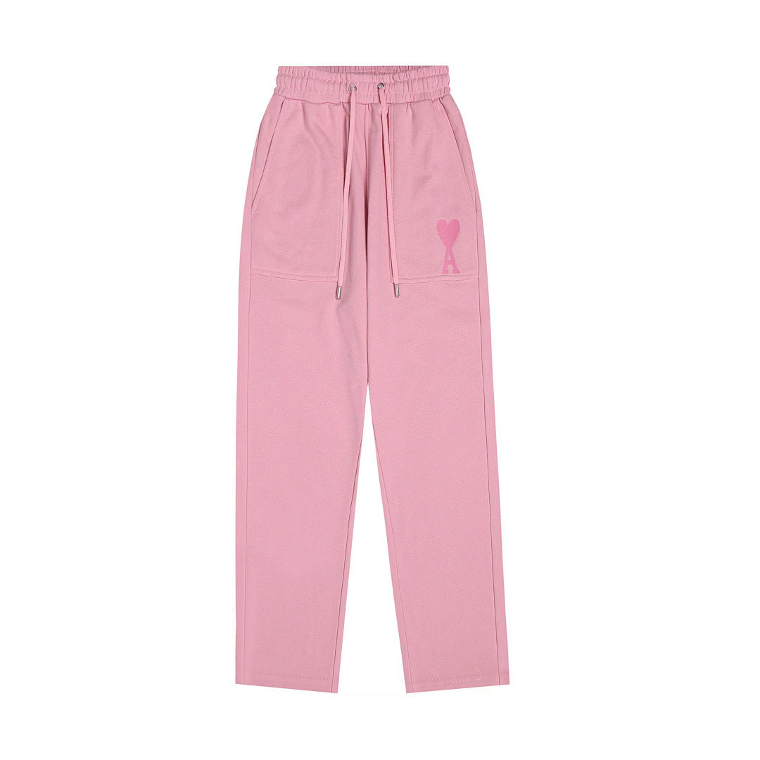 AMI PARIS  Straight leg Sweatpants