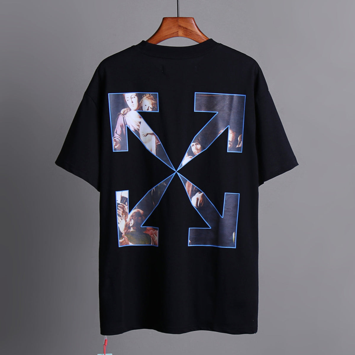 OFF-White  Arrow logo print T-shirt#90