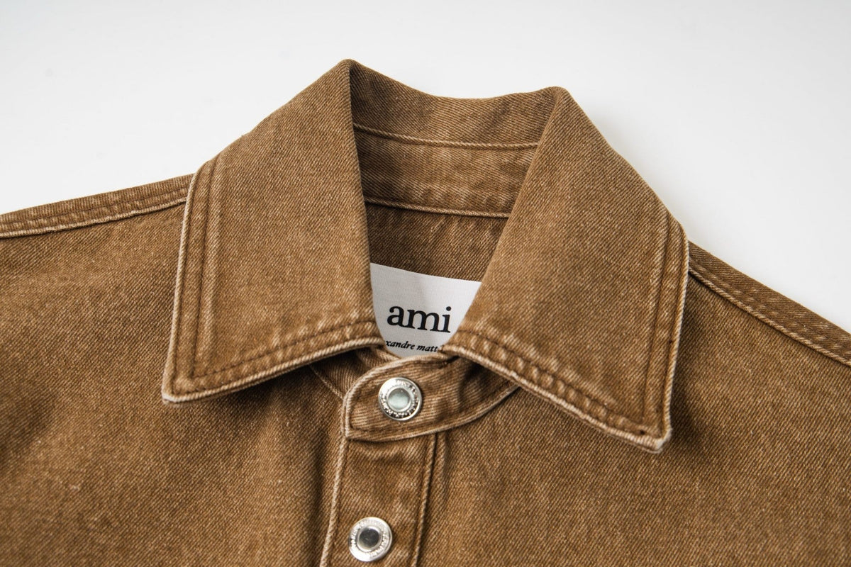 AMI PARIS Unisex denim jacket