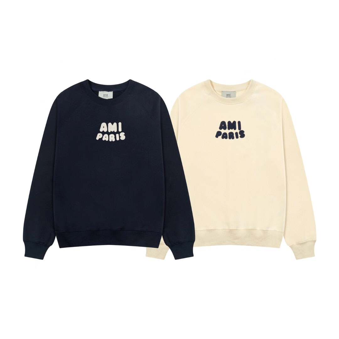 2026 AMI PARIS  Letter hoodie