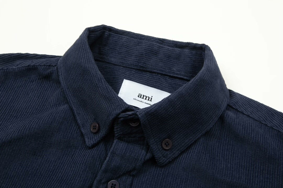 AMI PARIS  Corduroy shirt