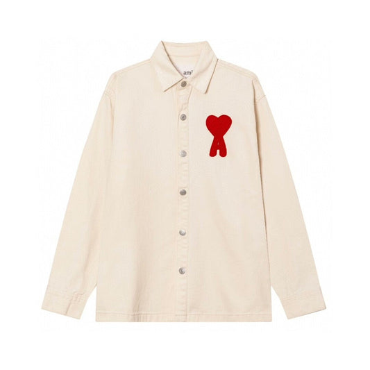 AMI PARIS  Unisex denim shirt
