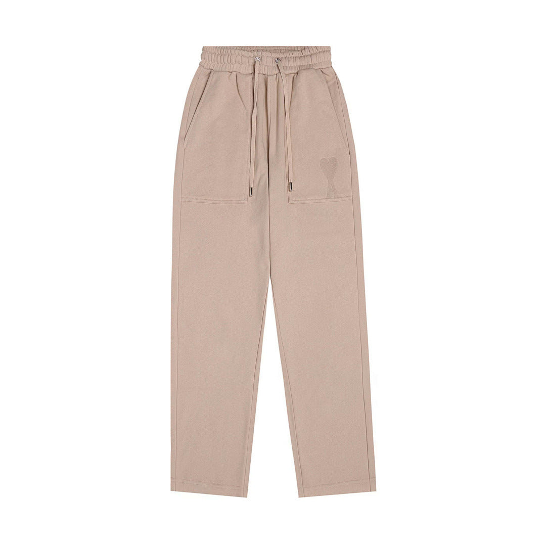 AMI PARIS  Straight leg Sweatpants