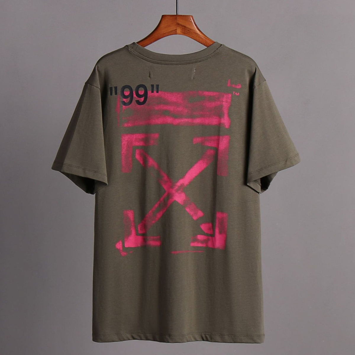 OFF-White  Arrow logo print T-shirt#2