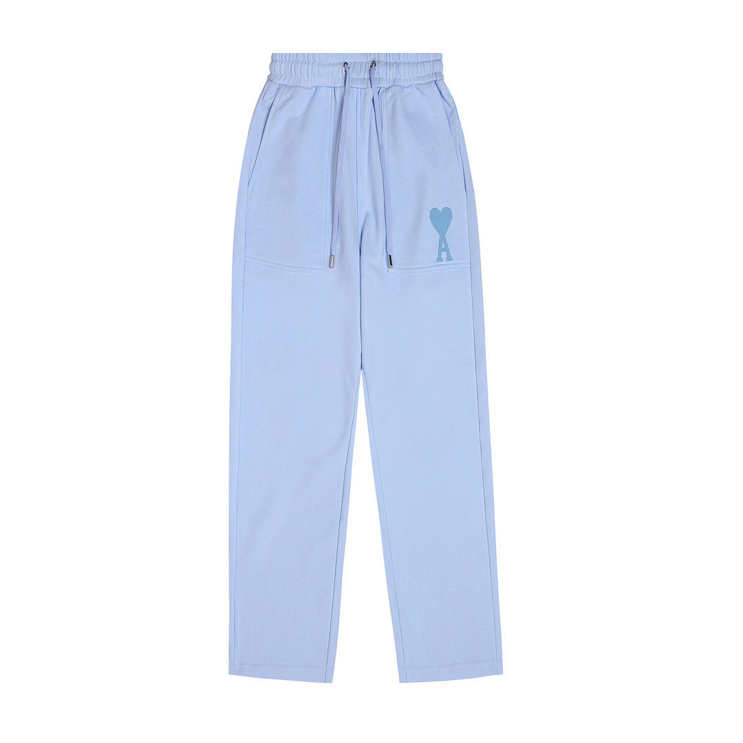 AMI PARIS  Straight leg Sweatpants