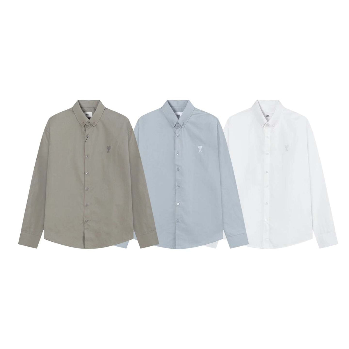 AMI PARIS Unisex Oxford Shirt