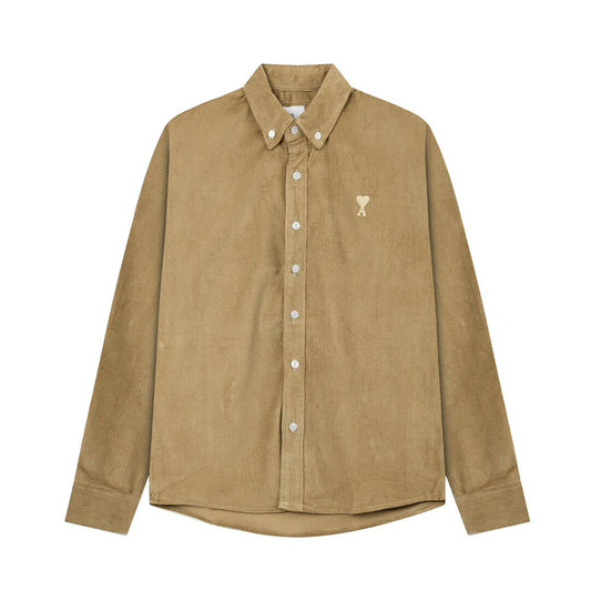 AMI PARIS  Corduroy shirt