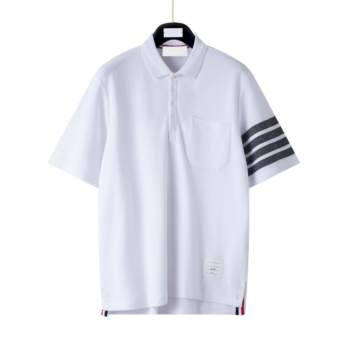 Thom Browne  Pocket Stripes POLO Shirt