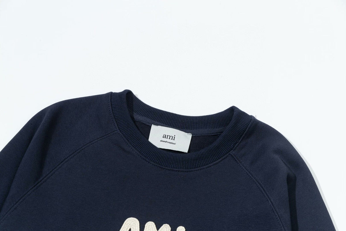 2026 AMI PARIS  Letter hoodie