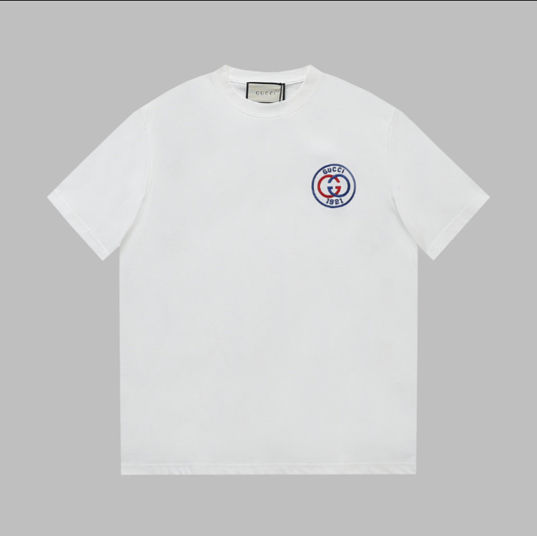 Gucci 1921 Interlocking G Embroidered Badge T-Shirt