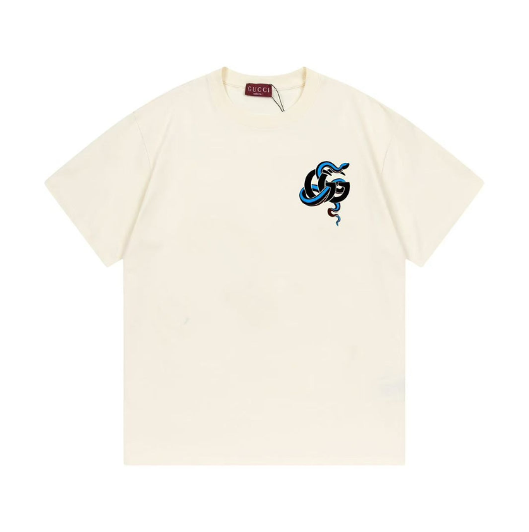 Gucci GG Snake Interlocking Logo Oversized T-Shirt