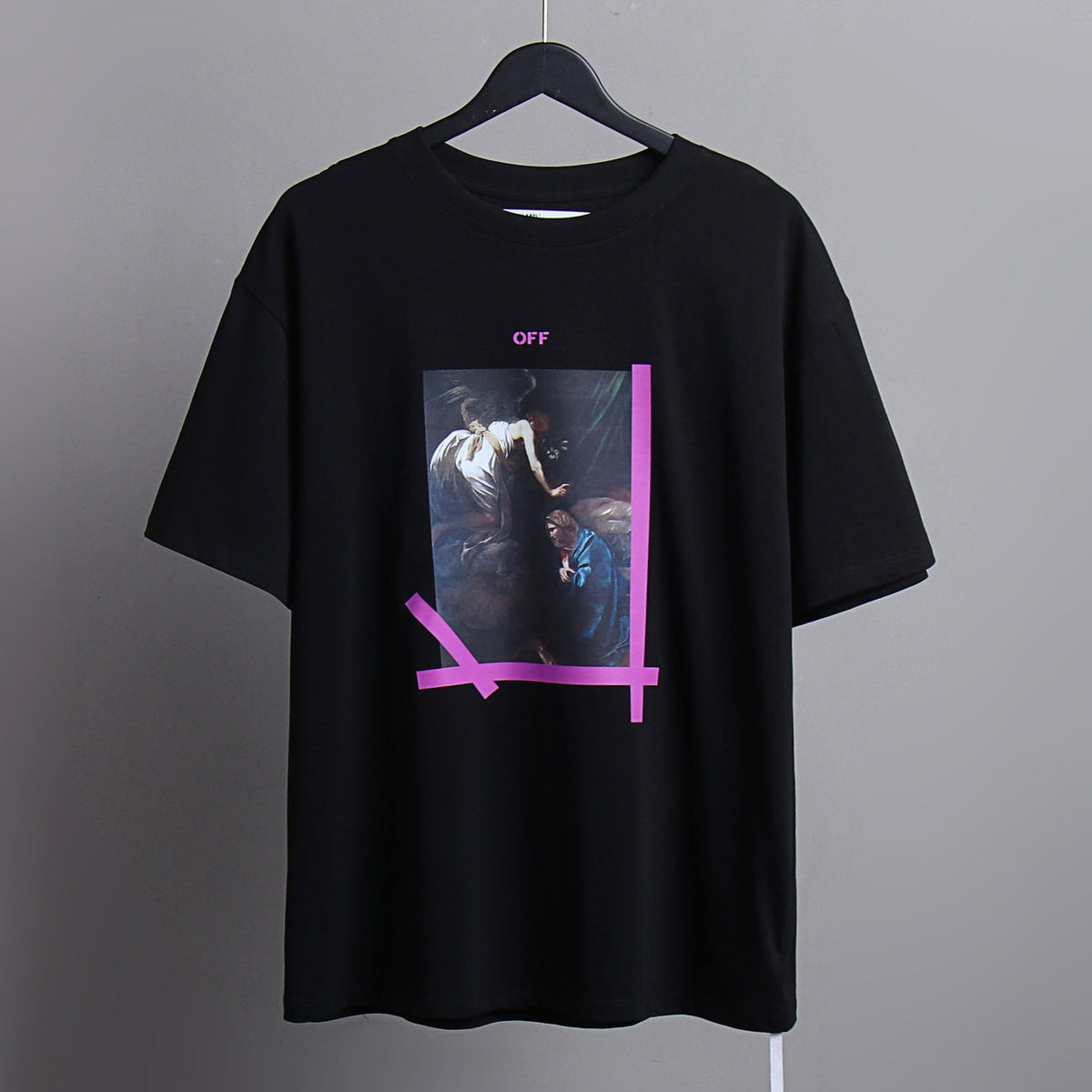 OFF-White  Arrow Logo Cotton T-shirt#70