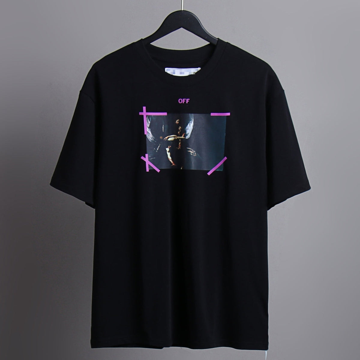 OFF-White  Arrow logo print T-shirt#69