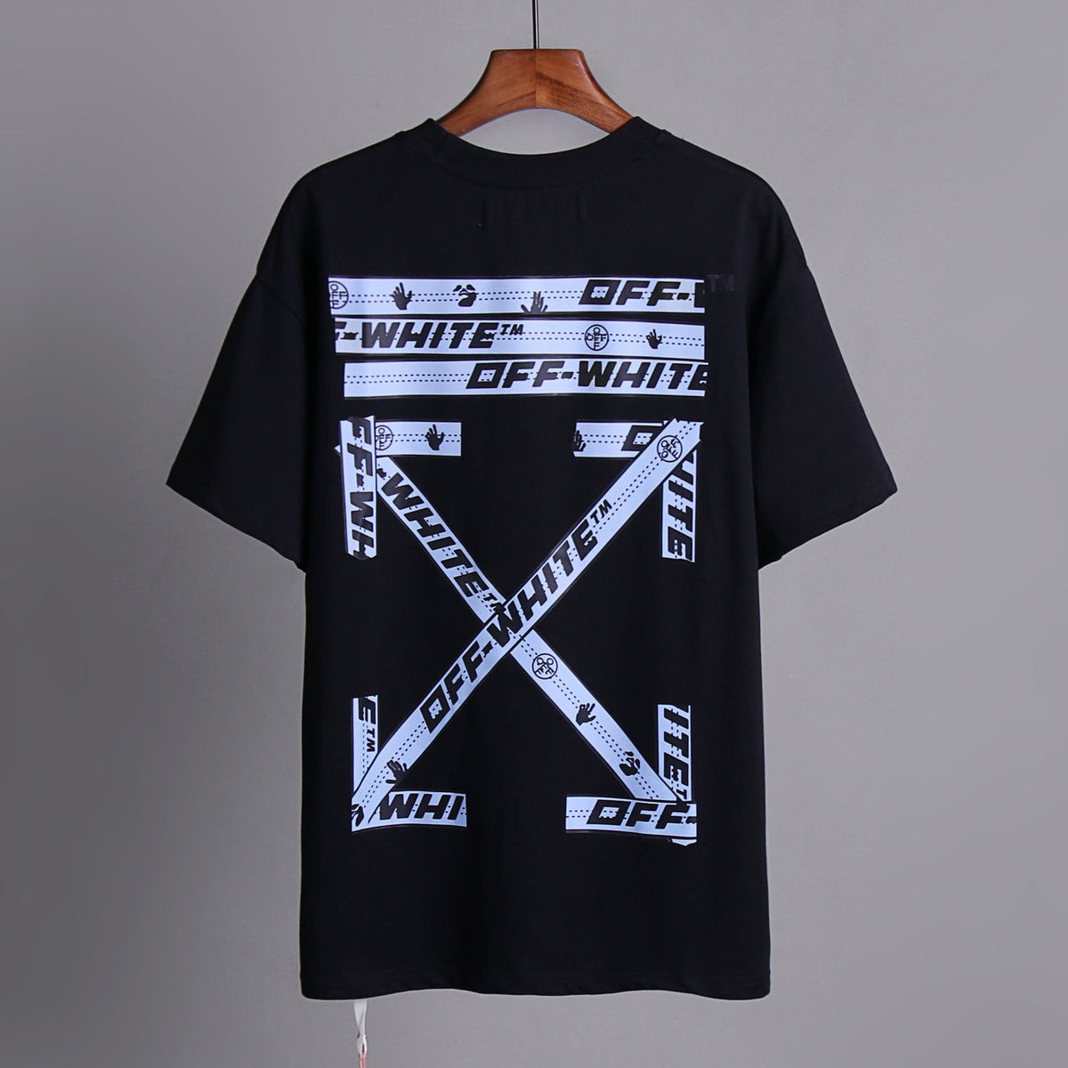 OFF-White  Arrow logo print T-shirt#88