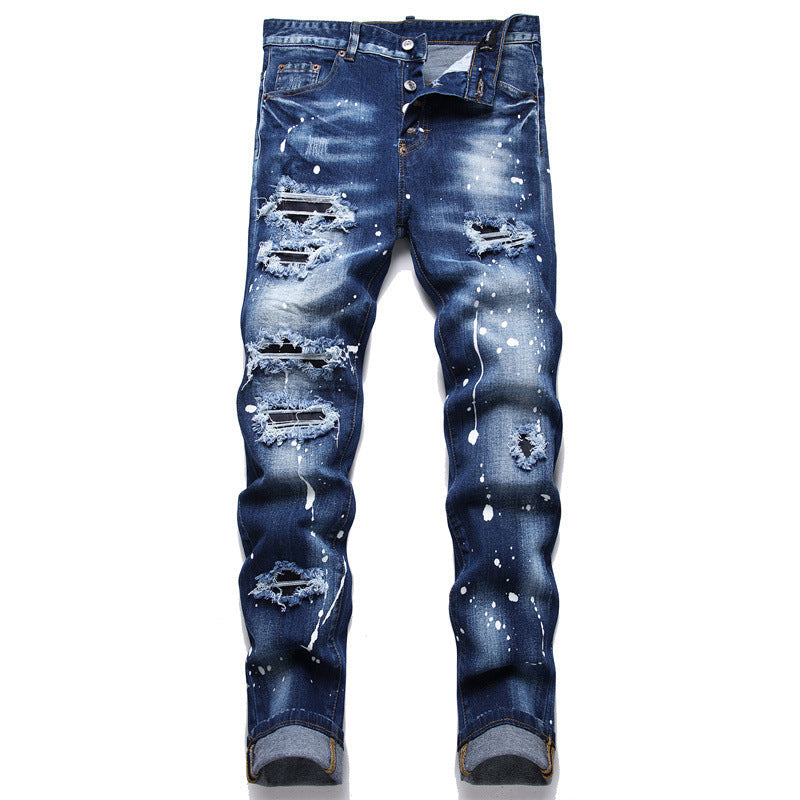 dsquared2 cut cotton bomb Jeans