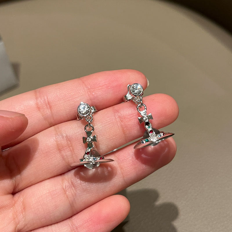 Vivienne Westwood Classic Planet Stud Earrings