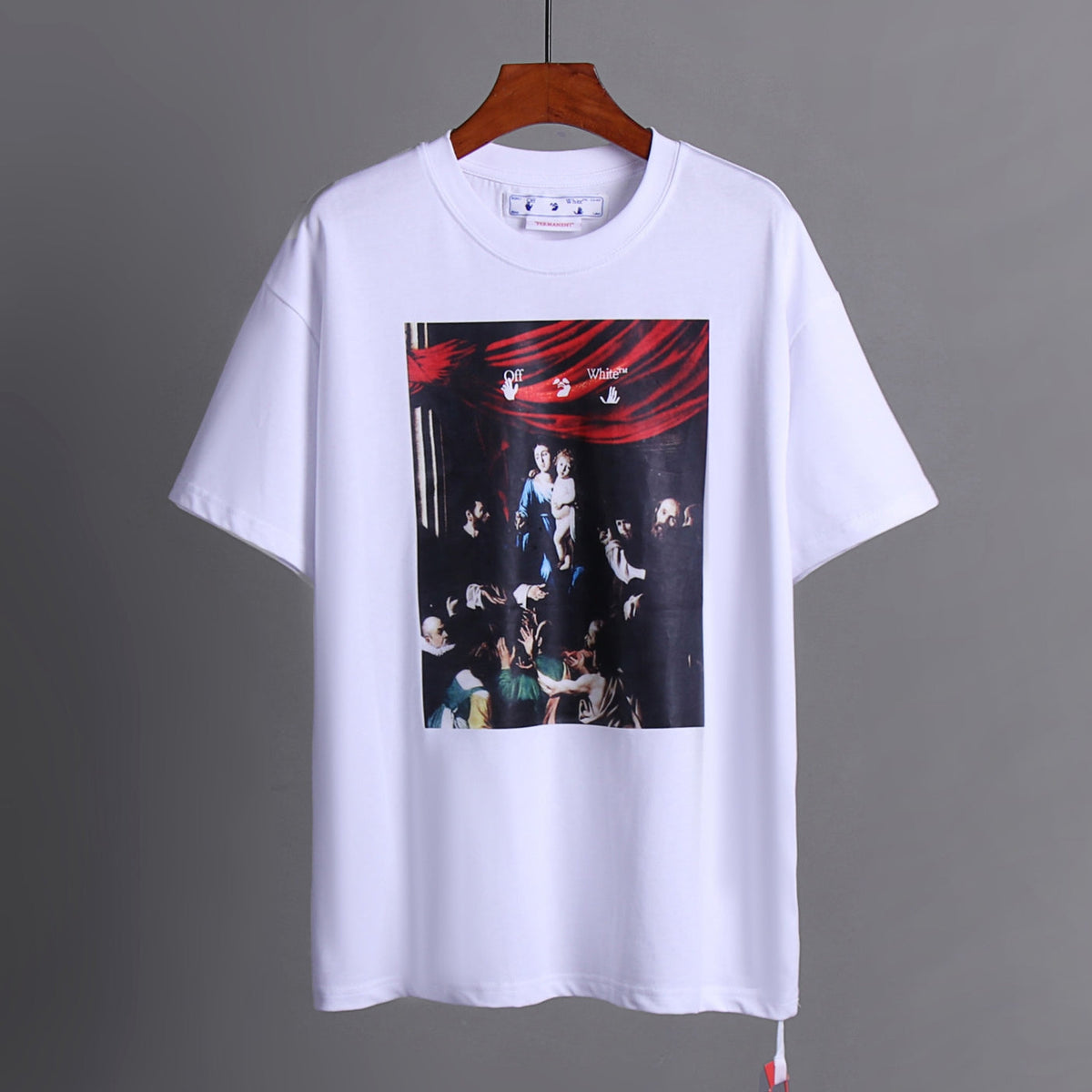 OFF-White  Arrow logo print T-shirt#90