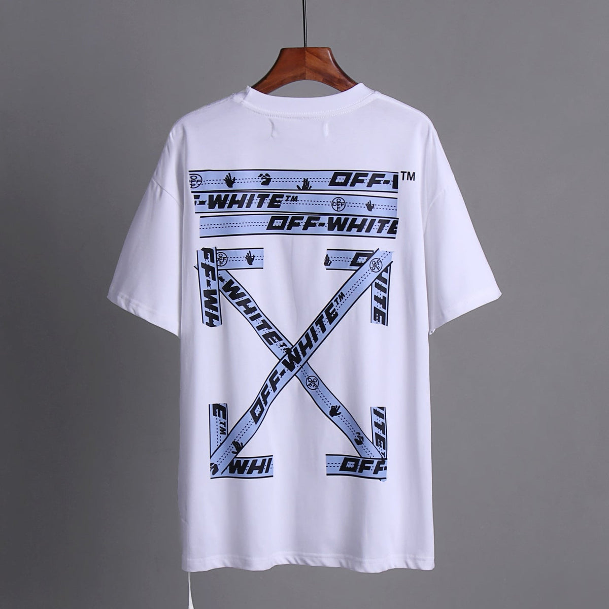 OFF-White  Arrow logo print T-shirt#88