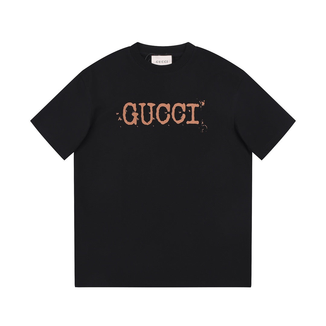 Gucci Distressed Logo Oversized T-Shirt