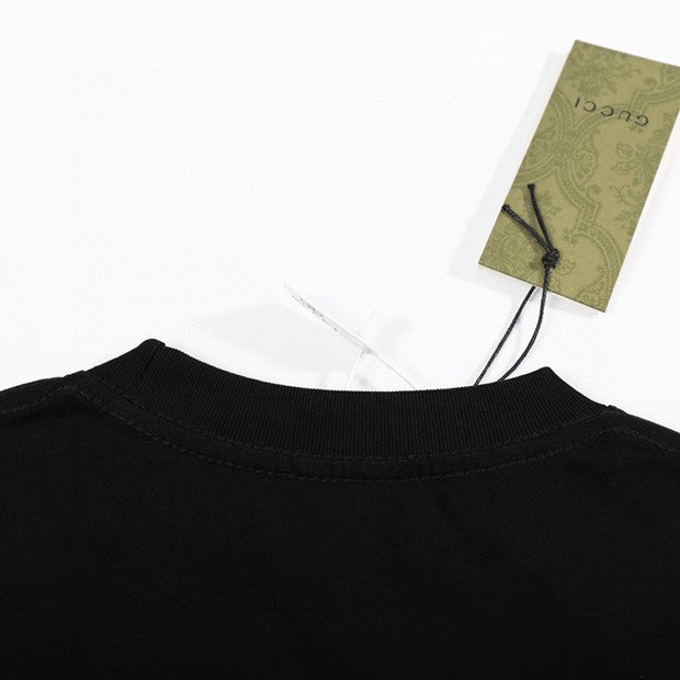 Gucci Distressed Logo Oversized T-Shirt