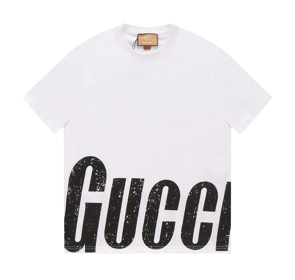 Gucci x Balenciaga Oversized Distressed Logo Tee