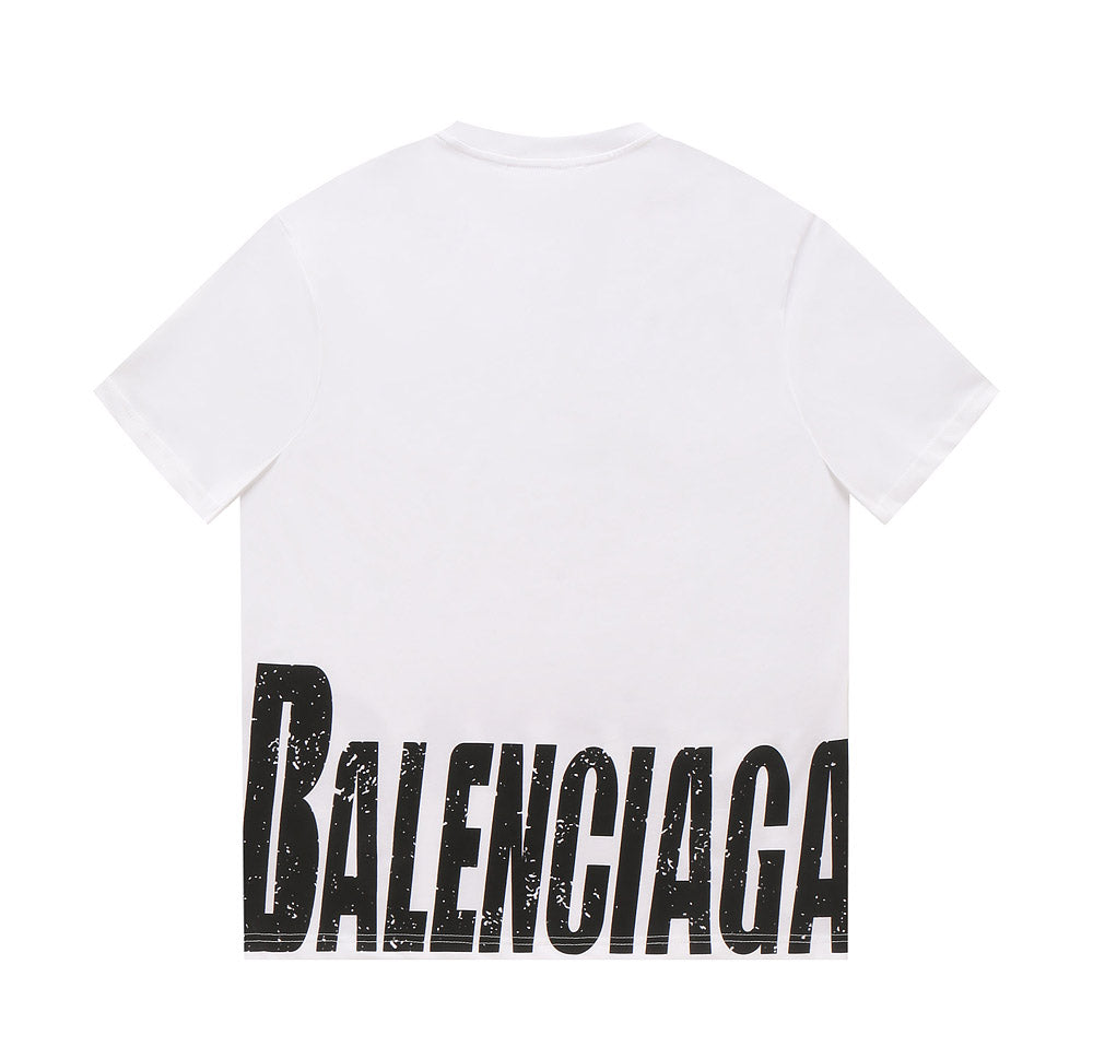 Gucci x Balenciaga Oversized Distressed Logo Tee