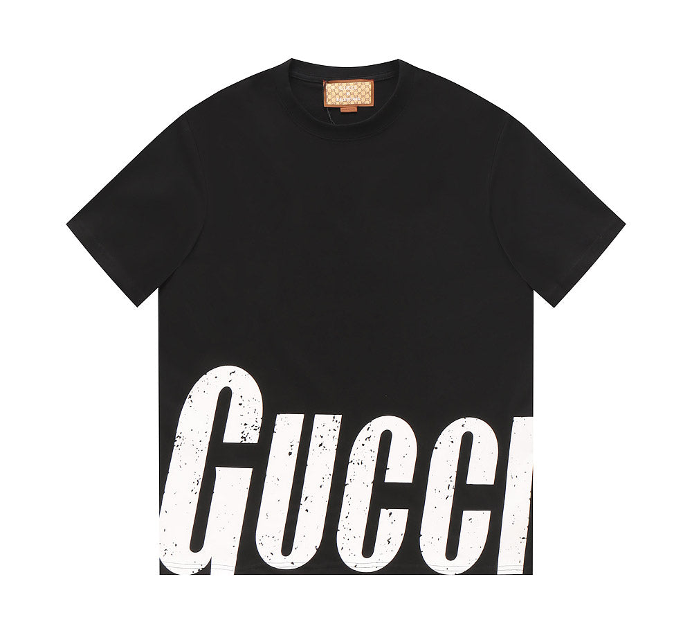 Gucci x Balenciaga Oversized Distressed Logo Tee