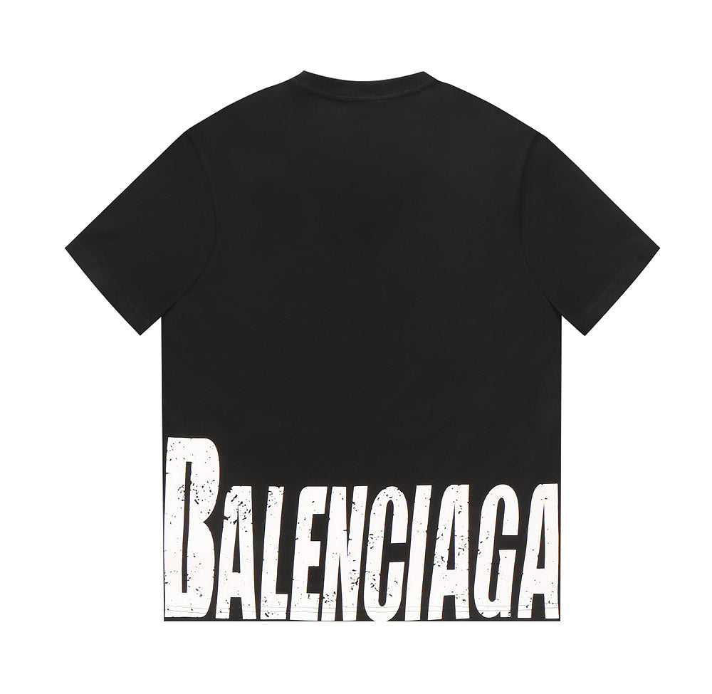 Gucci x Balenciaga Oversized Distressed Logo Tee