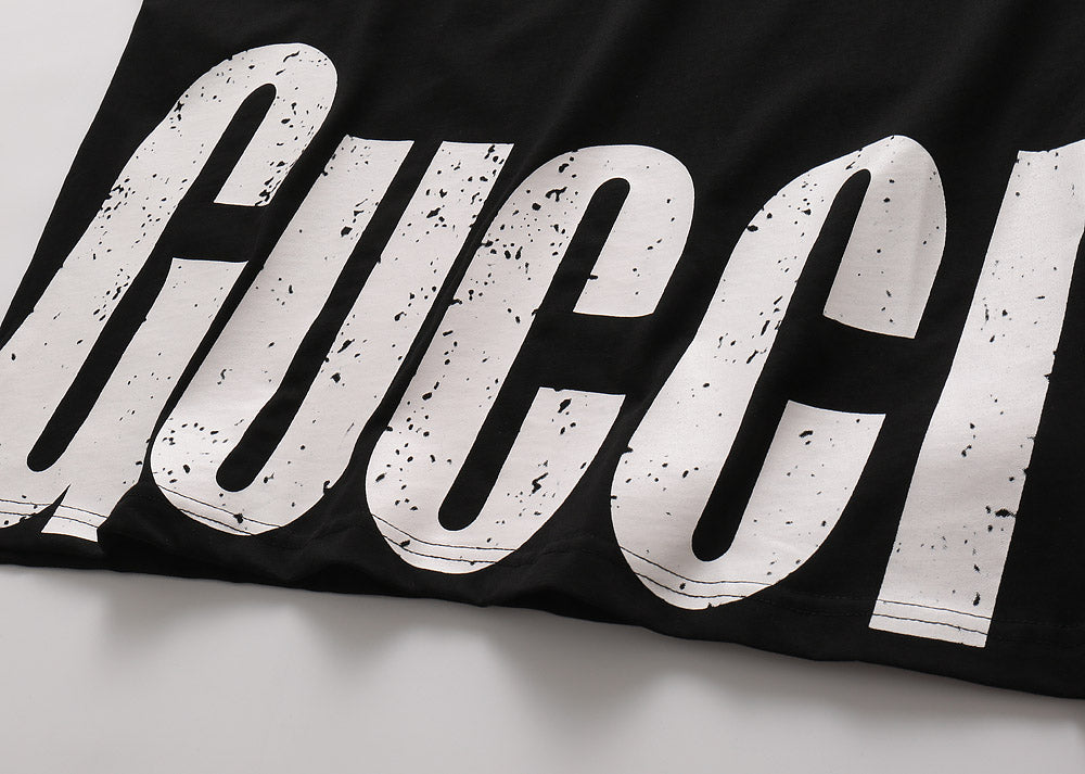 Gucci x Balenciaga Oversized Distressed Logo Tee