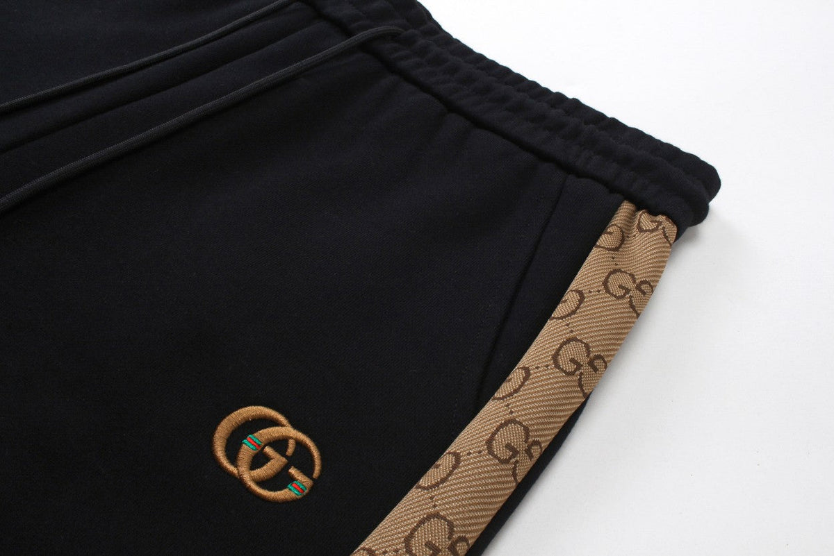 Gucci GG Side-Stripe Drawstring Shorts