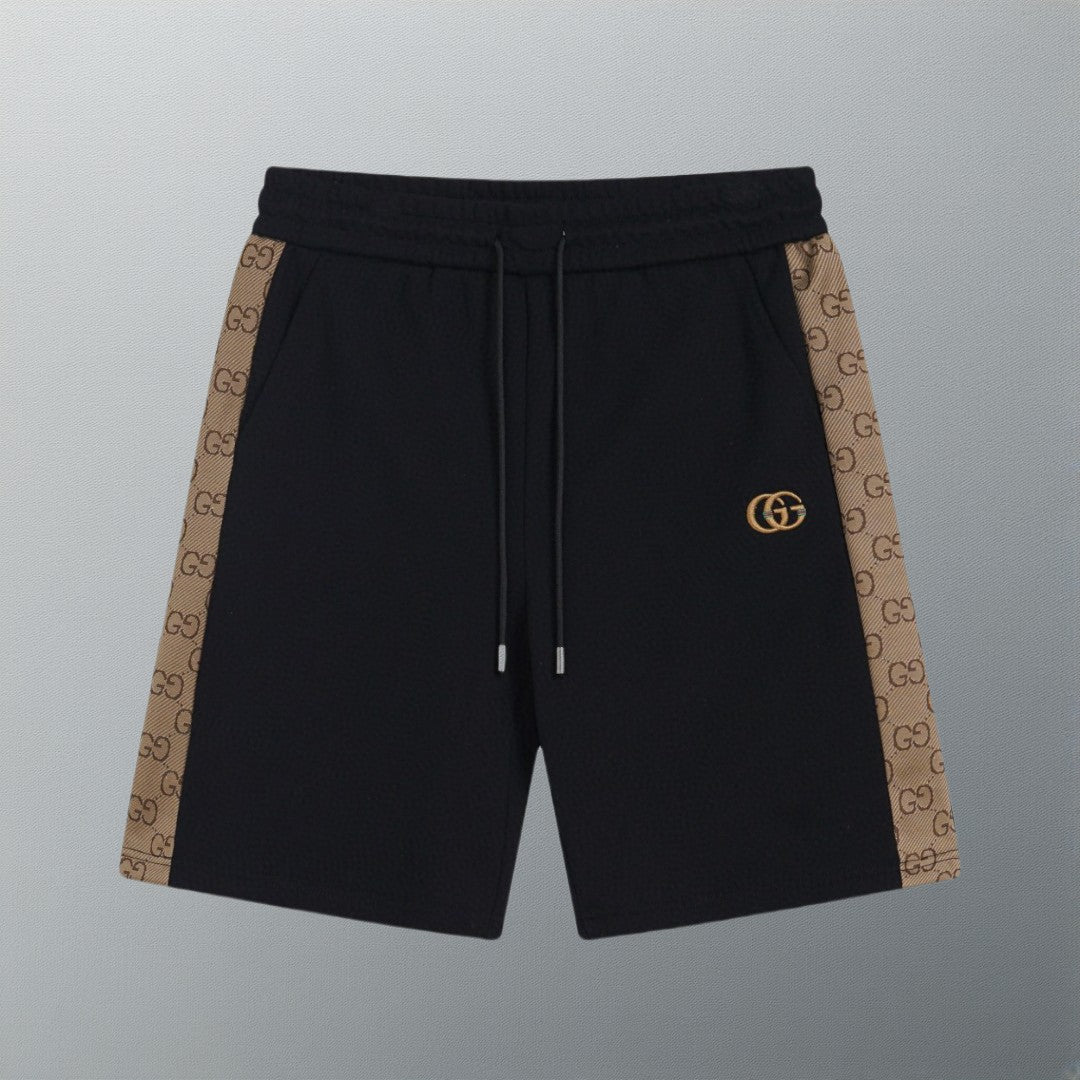 Gucci GG Side-Stripe Drawstring Shorts