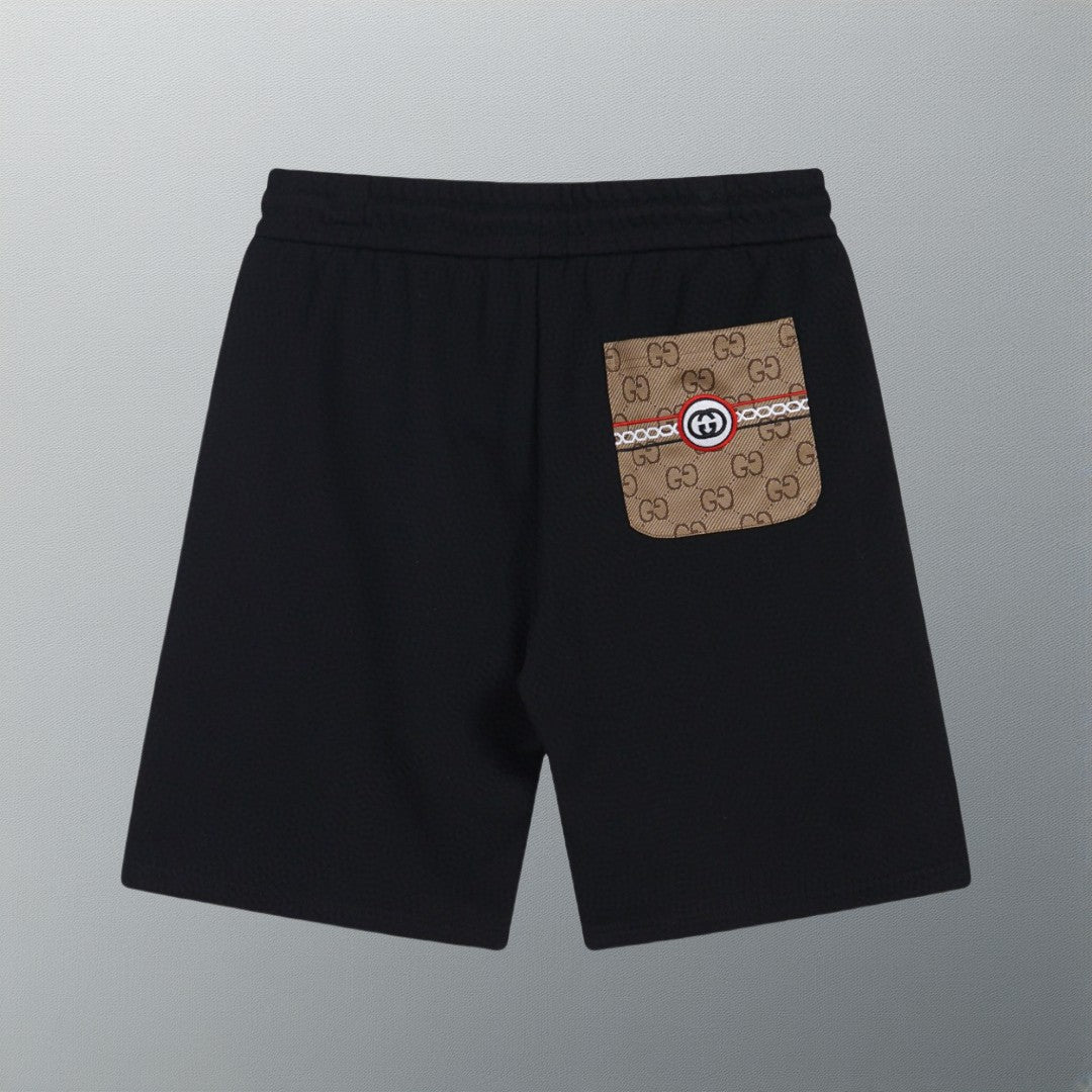 Gucci GG Side-Stripe Drawstring Shorts