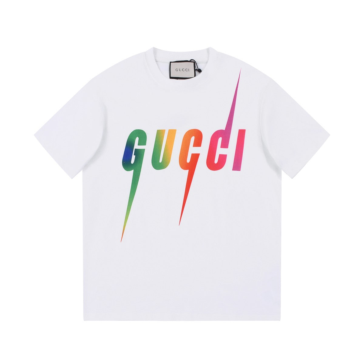 Gucci Rainbow Blade Logo Oversized T-Shirt