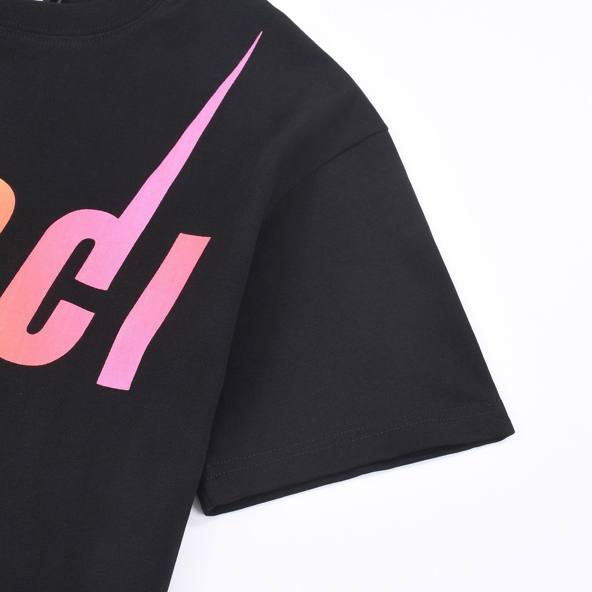 Gucci Rainbow Blade Logo Oversized T-Shirt